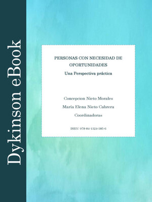 cover image of Personas con necesidad de oportunidades.Una perspectiva práctica